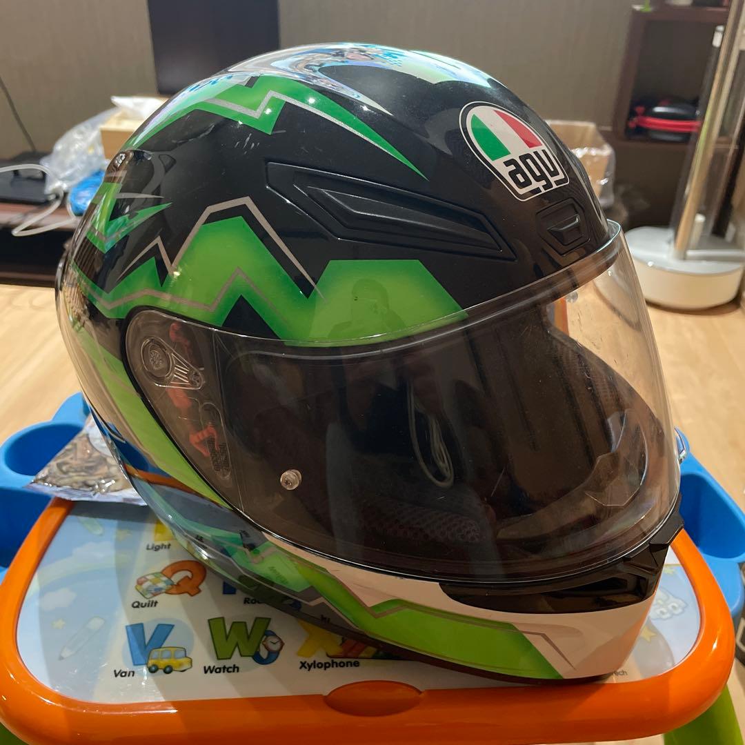 AGV フルフェイスヘルメット XL 内蔵インカム付き