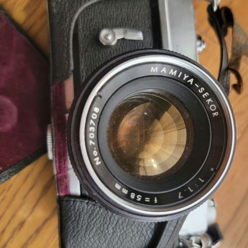 【アンティーク】MAMIYA カメラ レンズ付き 日本製
