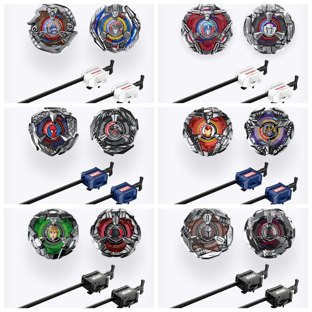 ベイブレードx　マーベル　スター・ウォーズ　トランスフォーマー