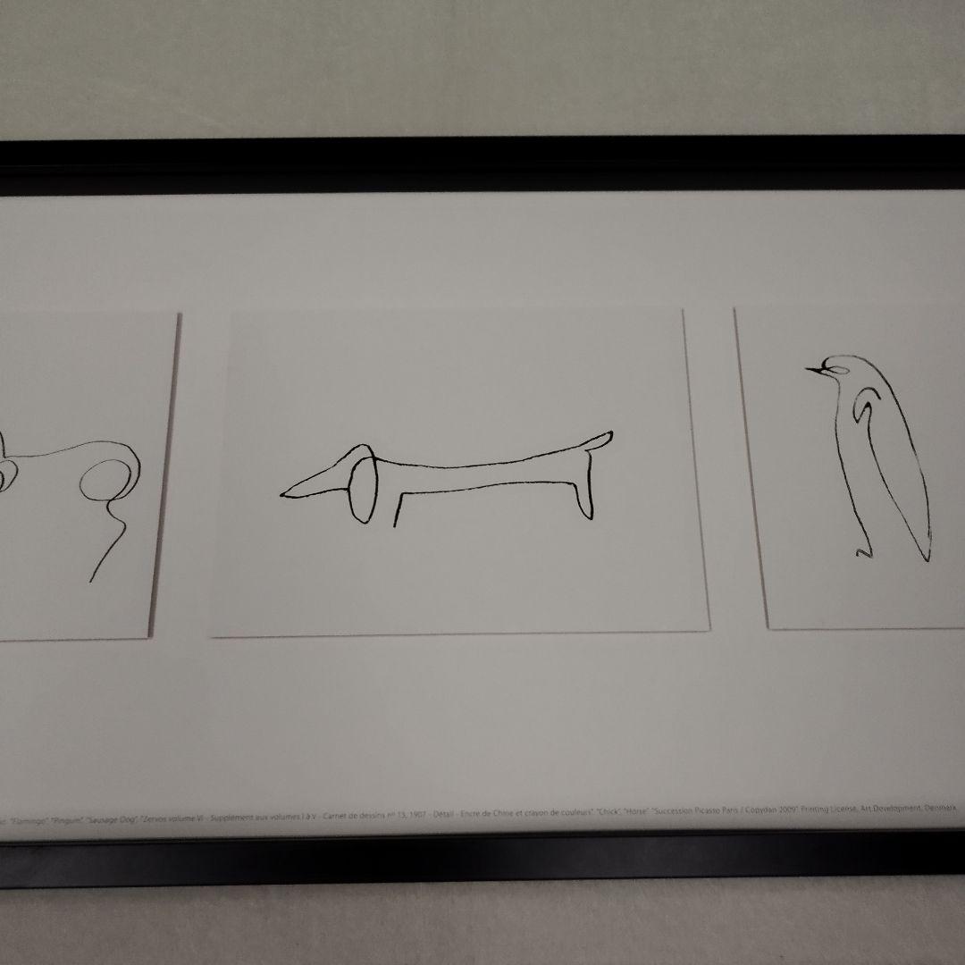 【希少】IKEA OLUNDA ピカソ　レプリカ　アート　廃盤品