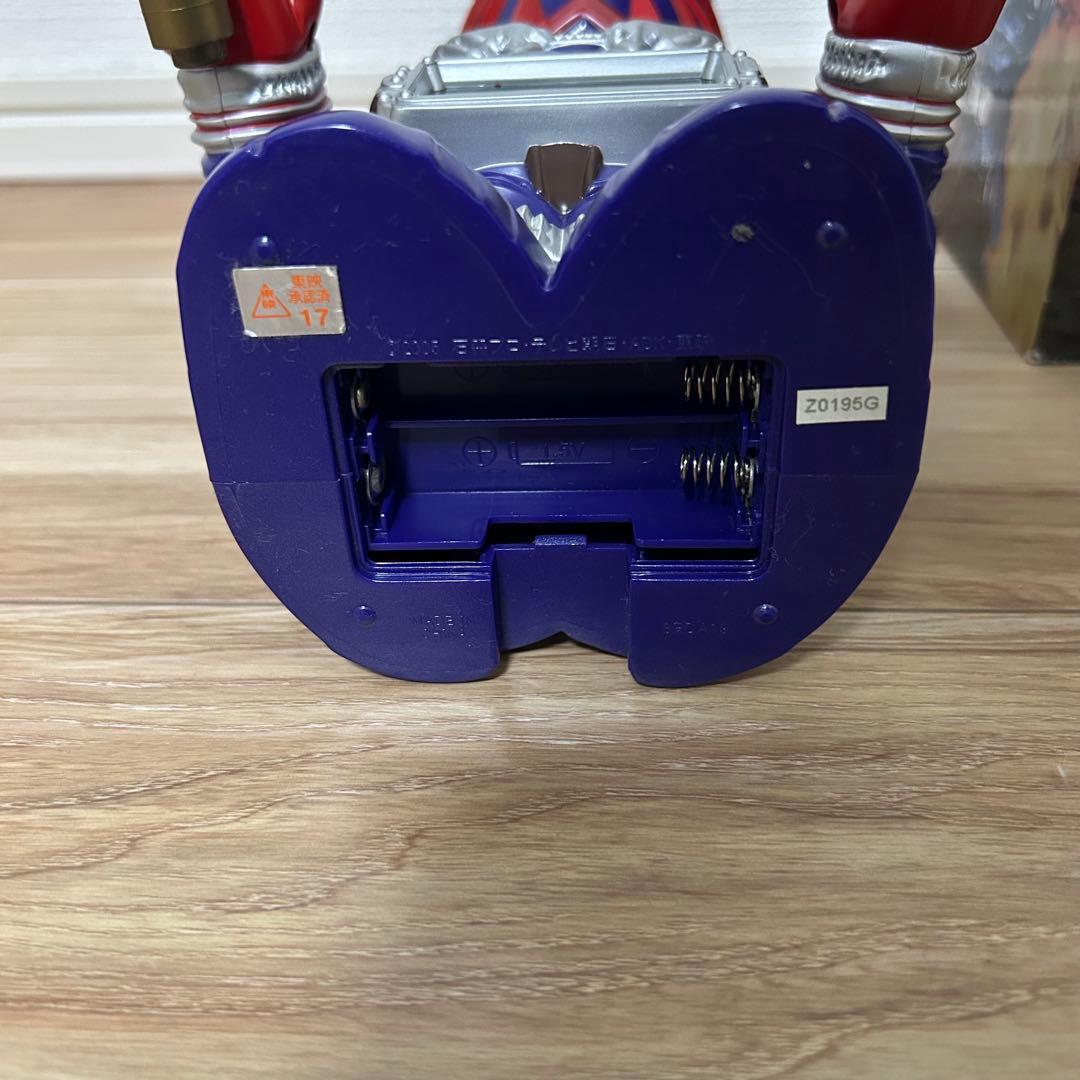 レア 動作確認済み 仮面ライダー響鬼 目覚まし時計 箱・説明書付き／電池蓋欠品