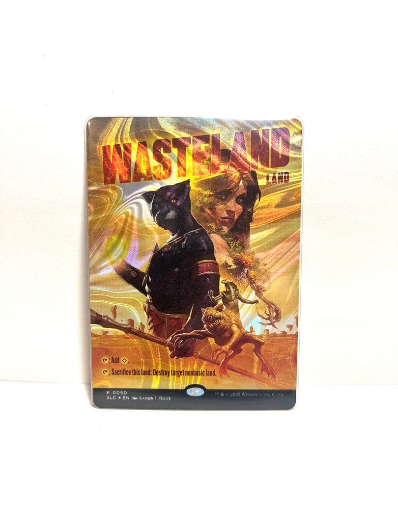 mtg 不毛の大地/Wasteland ハローfoil