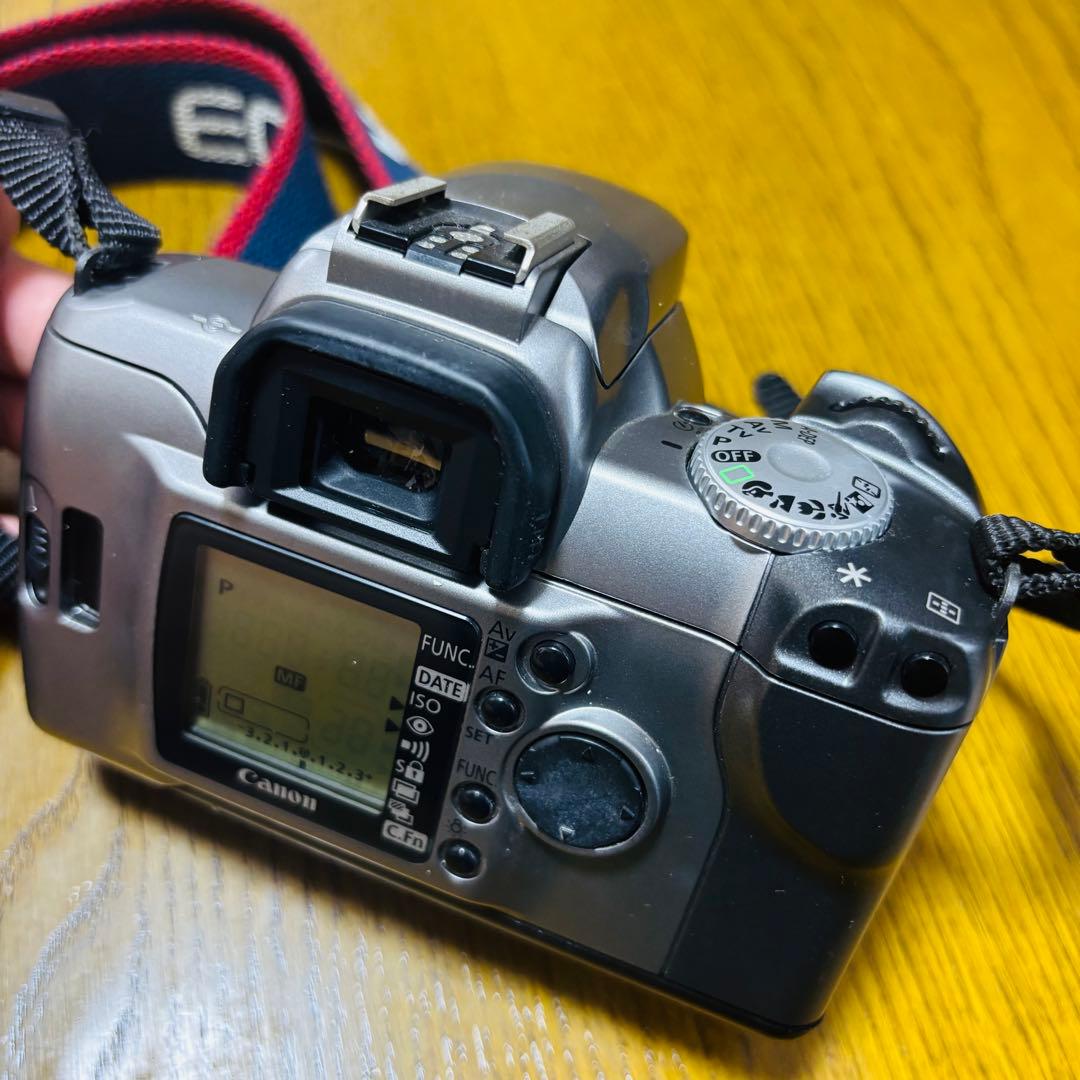 【美品】Canon EOS Kiss7 レンズ2本付き フィルムカメラ 一眼レフ