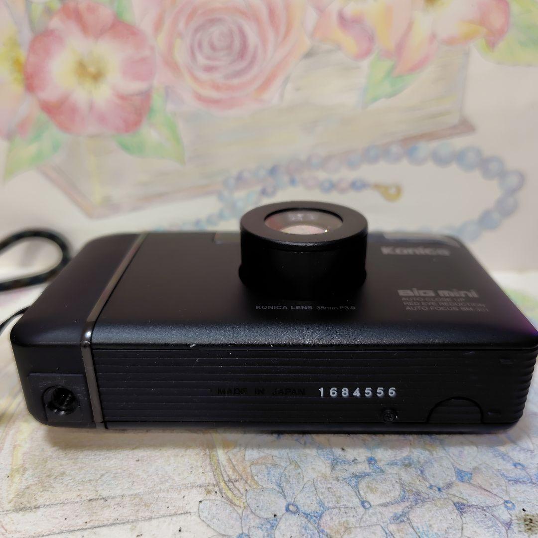 ☆☆美品❕動作確認済☆☆ Konica Big Mini BM301（ブラック）