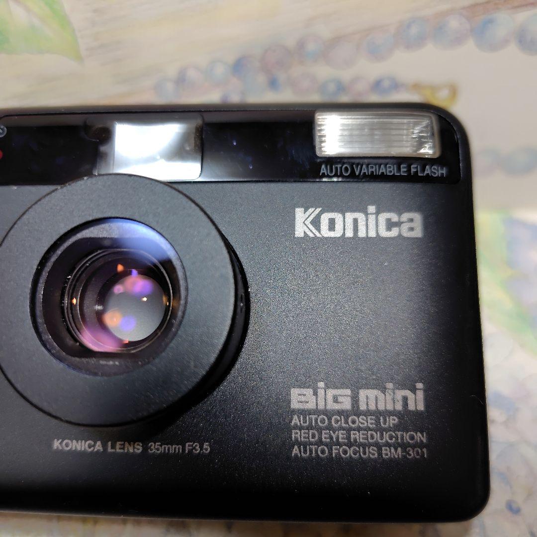 ☆☆美品❕動作確認済☆☆ Konica Big Mini BM301（ブラック）