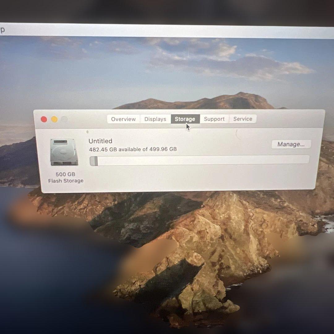 MacBook本体 MacBook Pro 2020 i7 16GB 512Gb