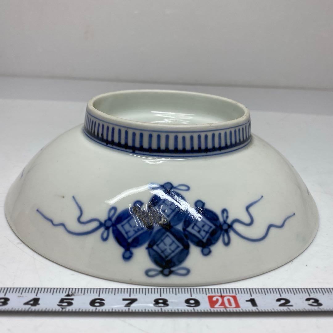 江戸後期　鍋島焼　櫛目高台　中皿　直径15.8㎝タトチ　東さ7-0330☆2F