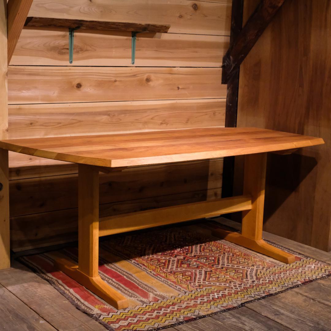 柏木工 高山ウッドワークス ダイニングテーブル ウォールナット&オークコンビ