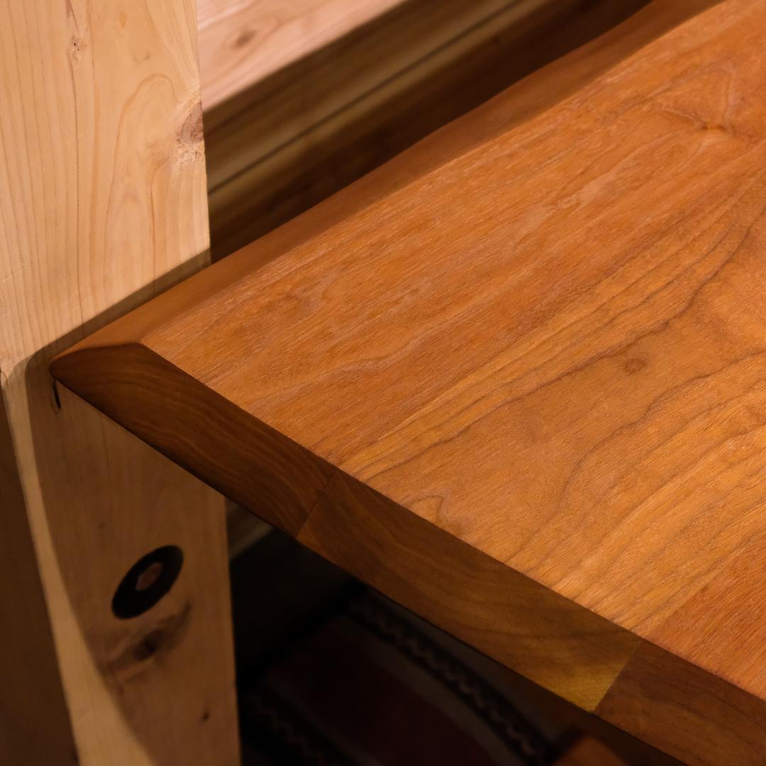 柏木工 高山ウッドワークス ダイニングテーブル ウォールナット&オークコンビ