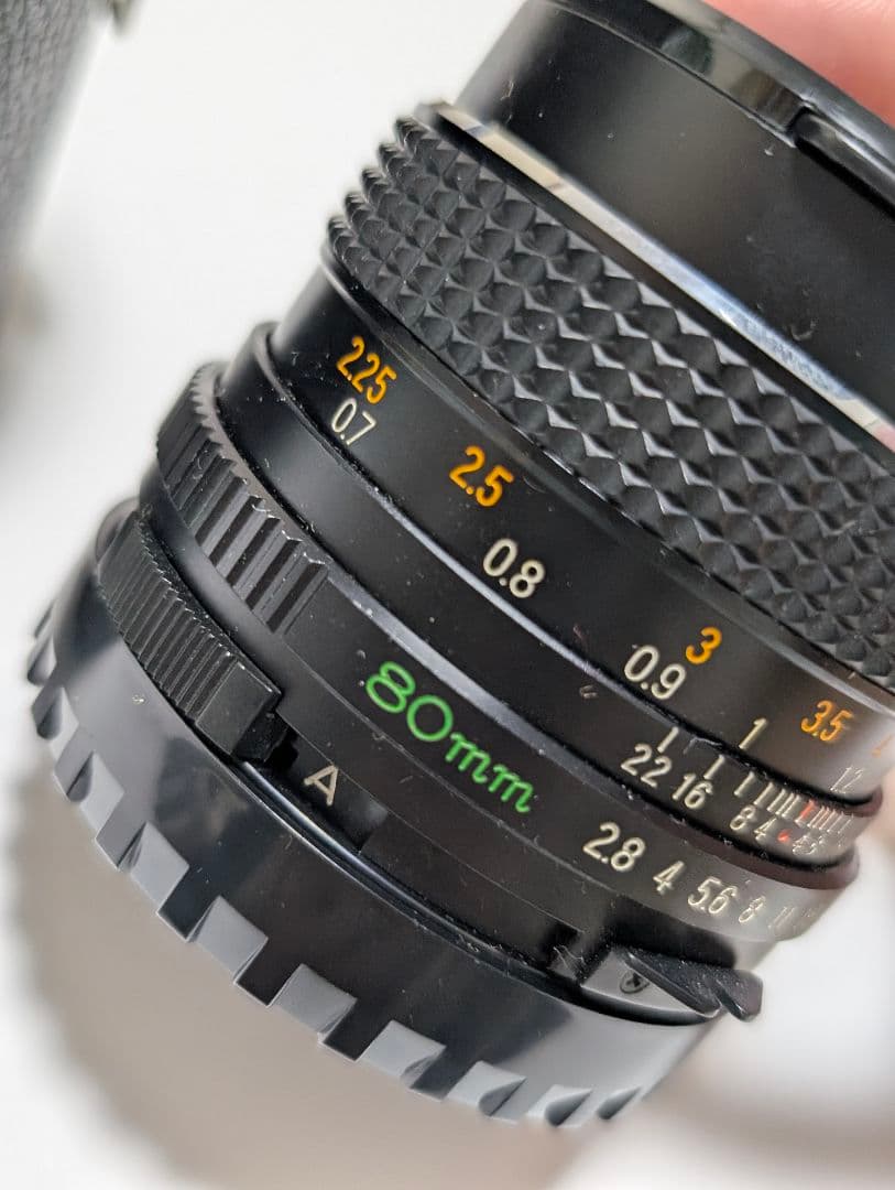 レンズ(ズーム) Mamiya SEKOR C 80mm F2.8