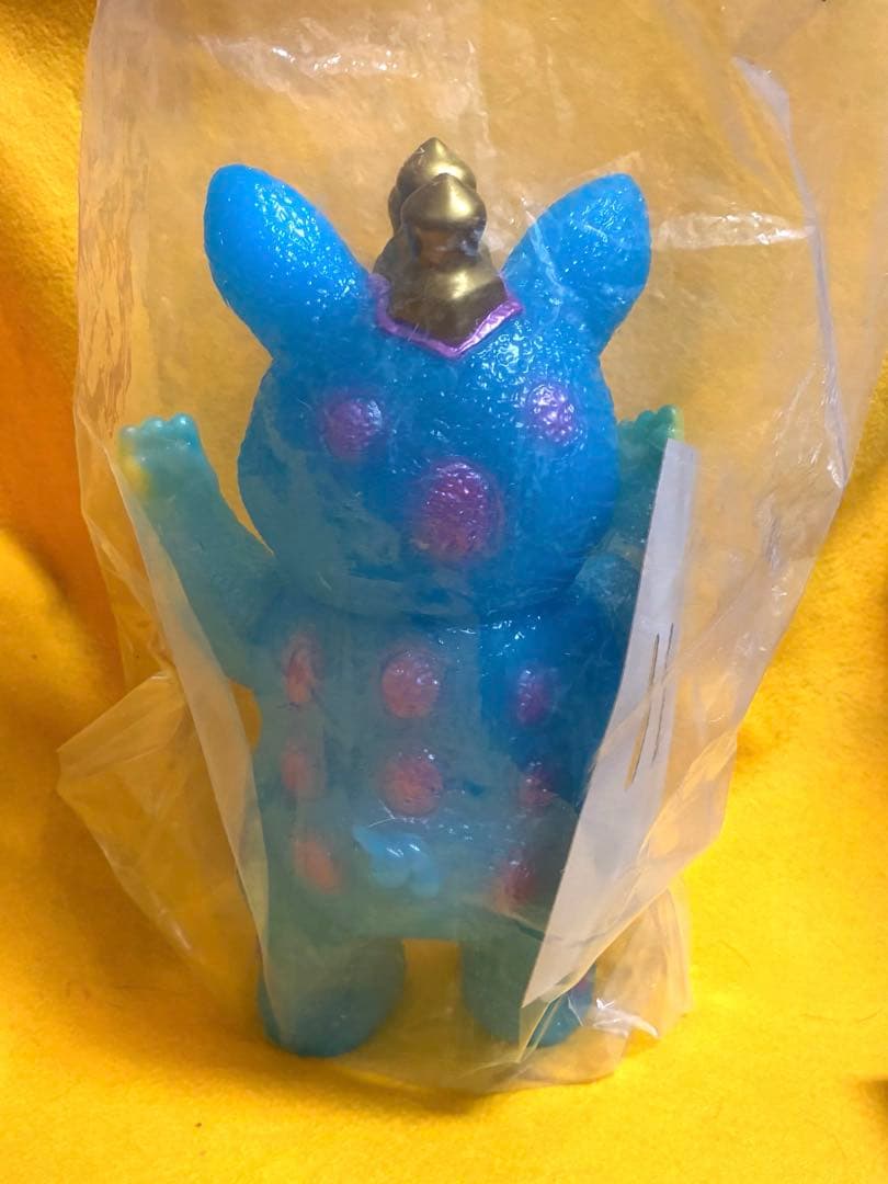 ■マルサン 快獣ブースカ ソフビ ブルー / 円谷プロ