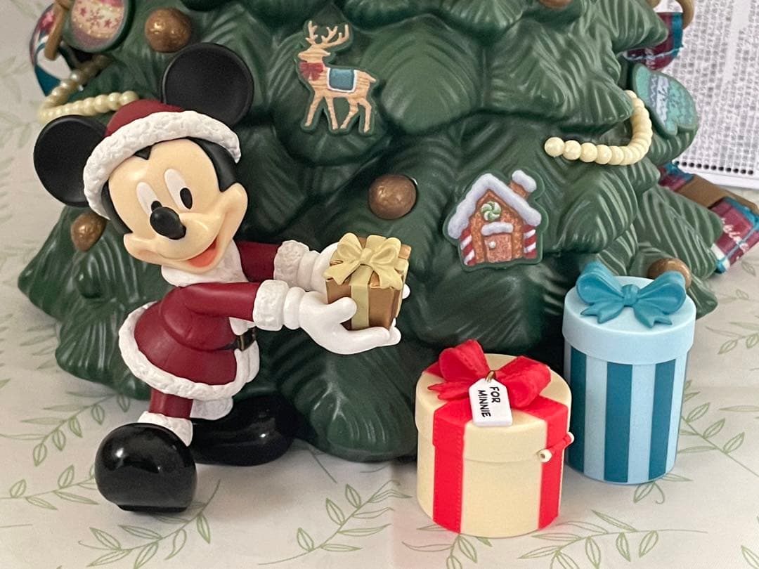 ディズニー　クリスマス　クリスマスツリー　ポップコーンバケット　ミッキー