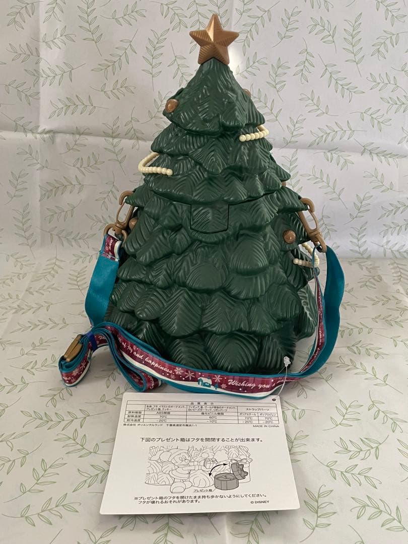ディズニー　クリスマス　クリスマスツリー　ポップコーンバケット　ミッキー