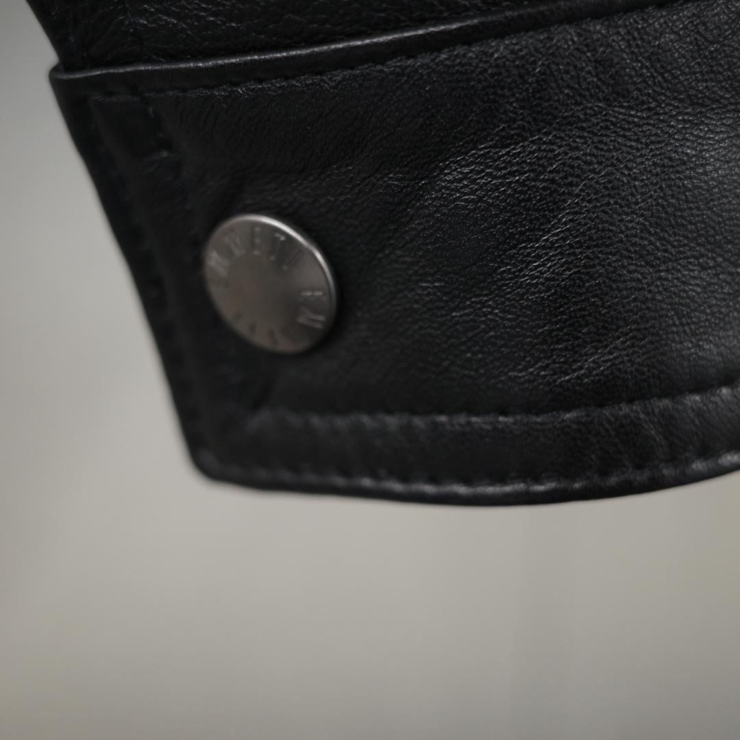 EMMETI JURI NAPPA ライダースジャケット