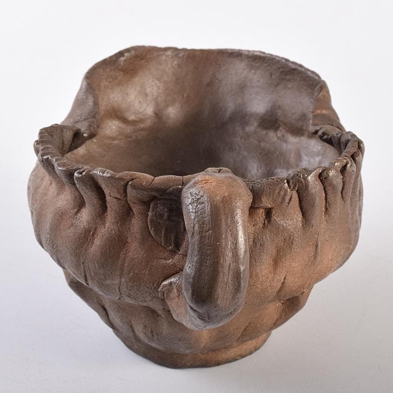 煎茶道具　南蛮手　手造　湯冷　在銘　時代箱　M　R7601