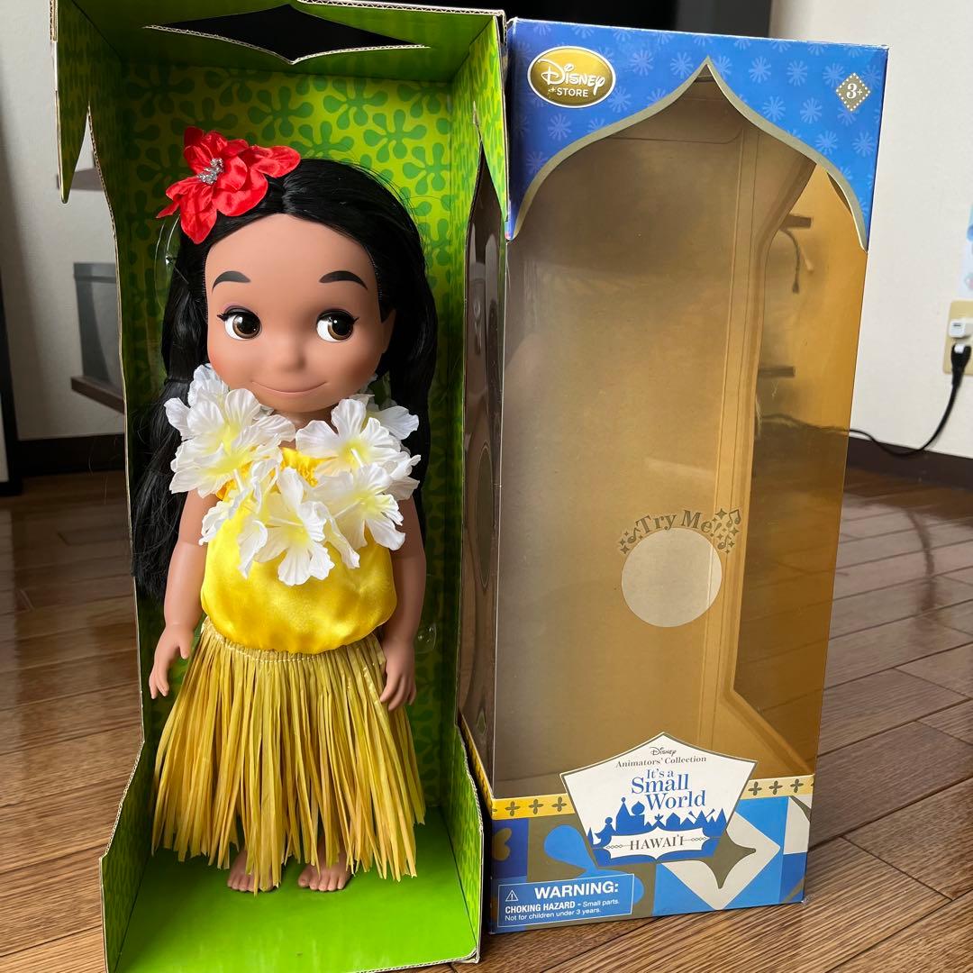 アニメータードール イッツアスモールワールド ディズニー ハワイ限定