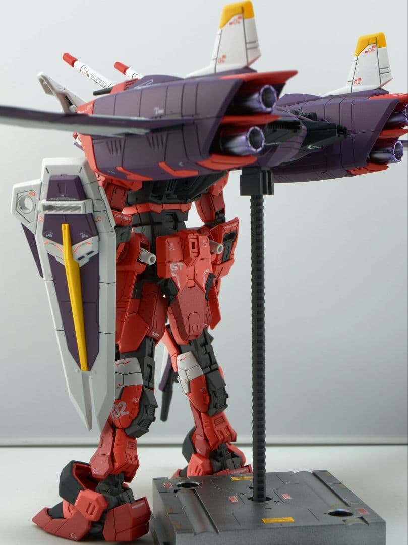 RG ジャスティスガンダム 塗装 完成品 バンダイ ガンプラ 1/144