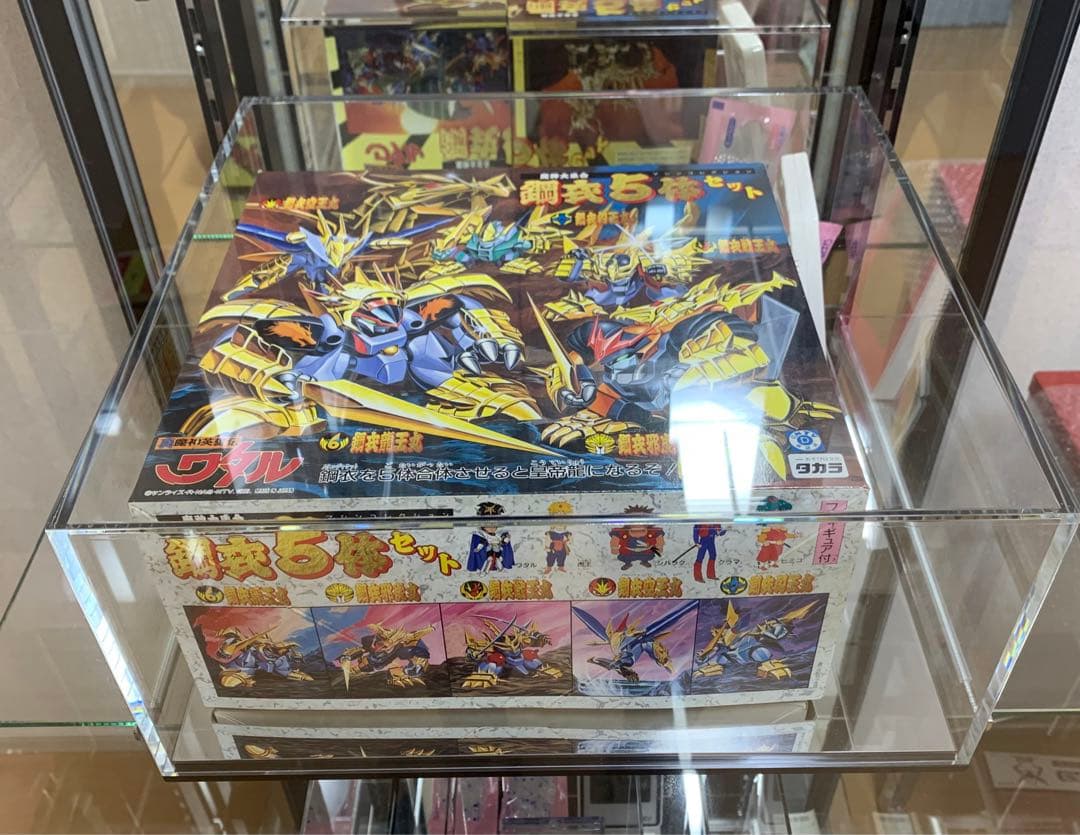 超完品　魔神英雄伝ワタル 鋼衣5体セット クリスマス　プラクション　超レア