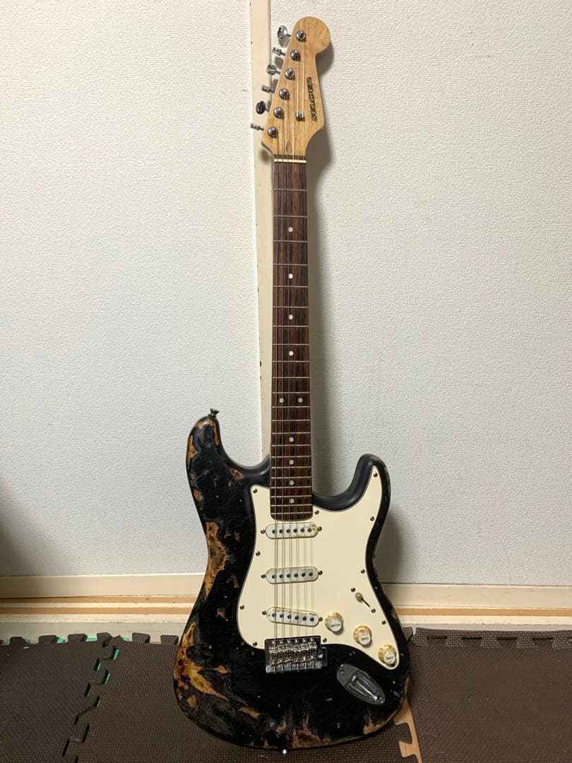 セルダー SELDER ST ストラトキャスター タイプ ストラト ブラック 黒