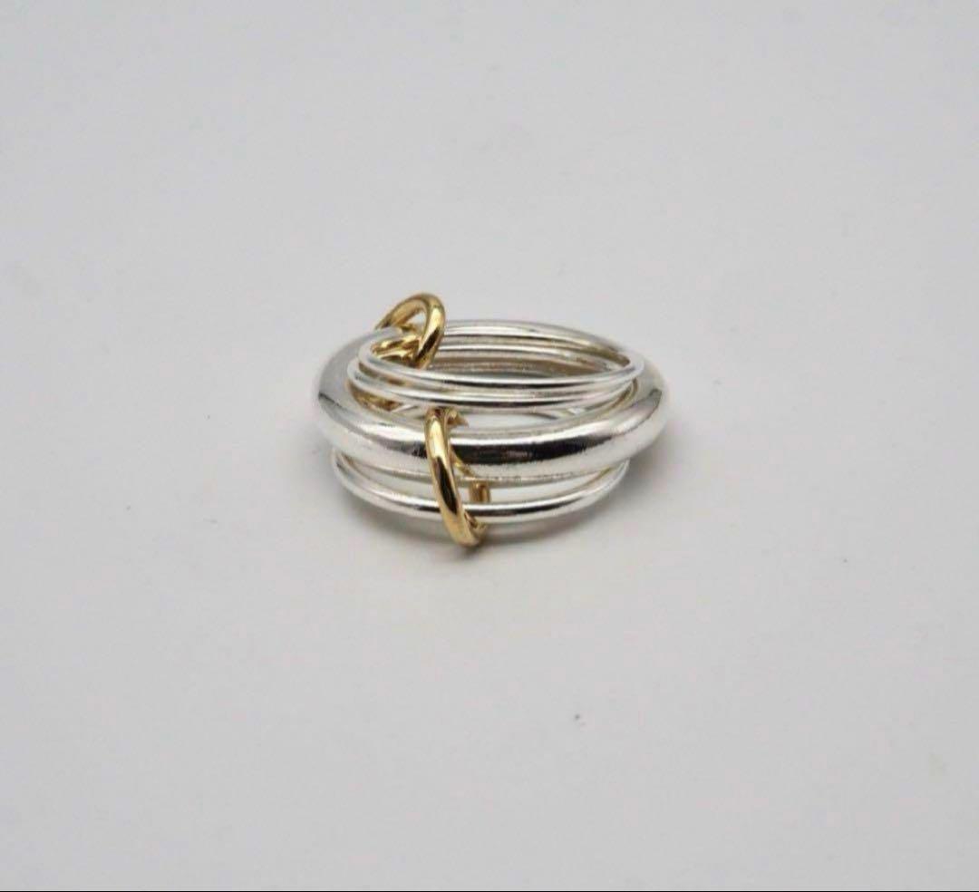 指輪・リング nanagu four hoops ring silver925