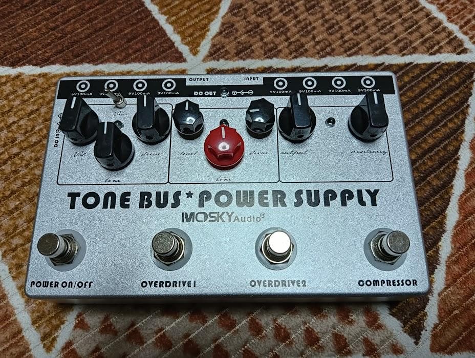 ギター MOSKY AUDIO TONE BUS + POWER SUPPLY