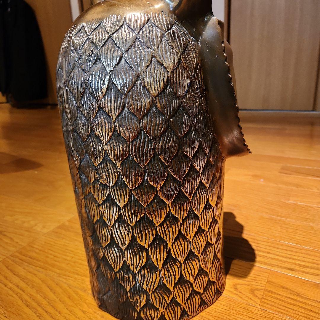 幸運？　真鍮　ブラス　オブジェ　ライオン　アンティーク　gold 希少