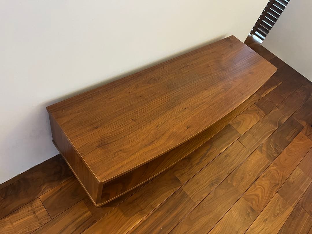 木製テレビ台 引き出し付き モダンデザイン