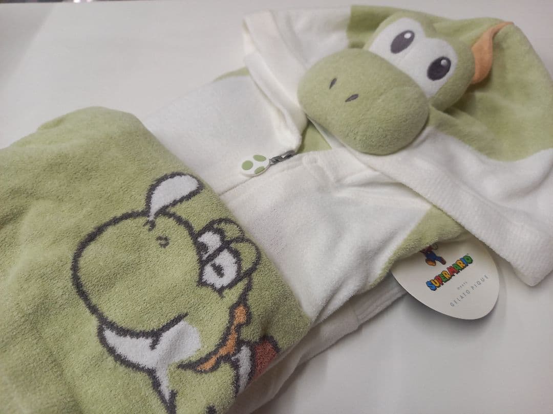 新品未使用 タグ付 ジェラートピケ×SUPER MARIO ヨッシー 上下セット