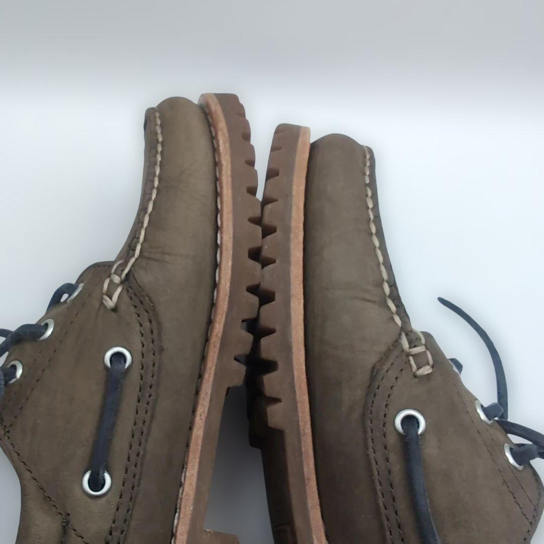 ティンバーランド 3アイラグハンドソーンボートシューズ ヌバック