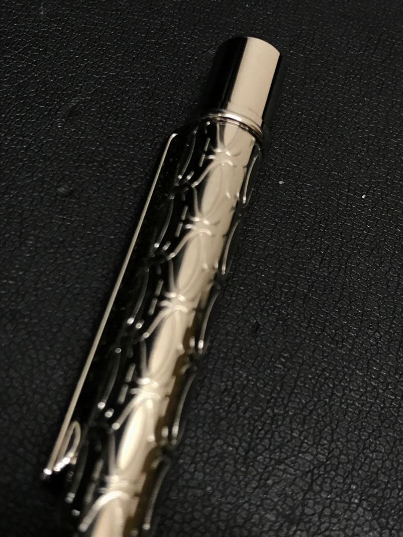 【美品】Cartier サントス ドゥ カルティエ 2C ボールペン シルバー