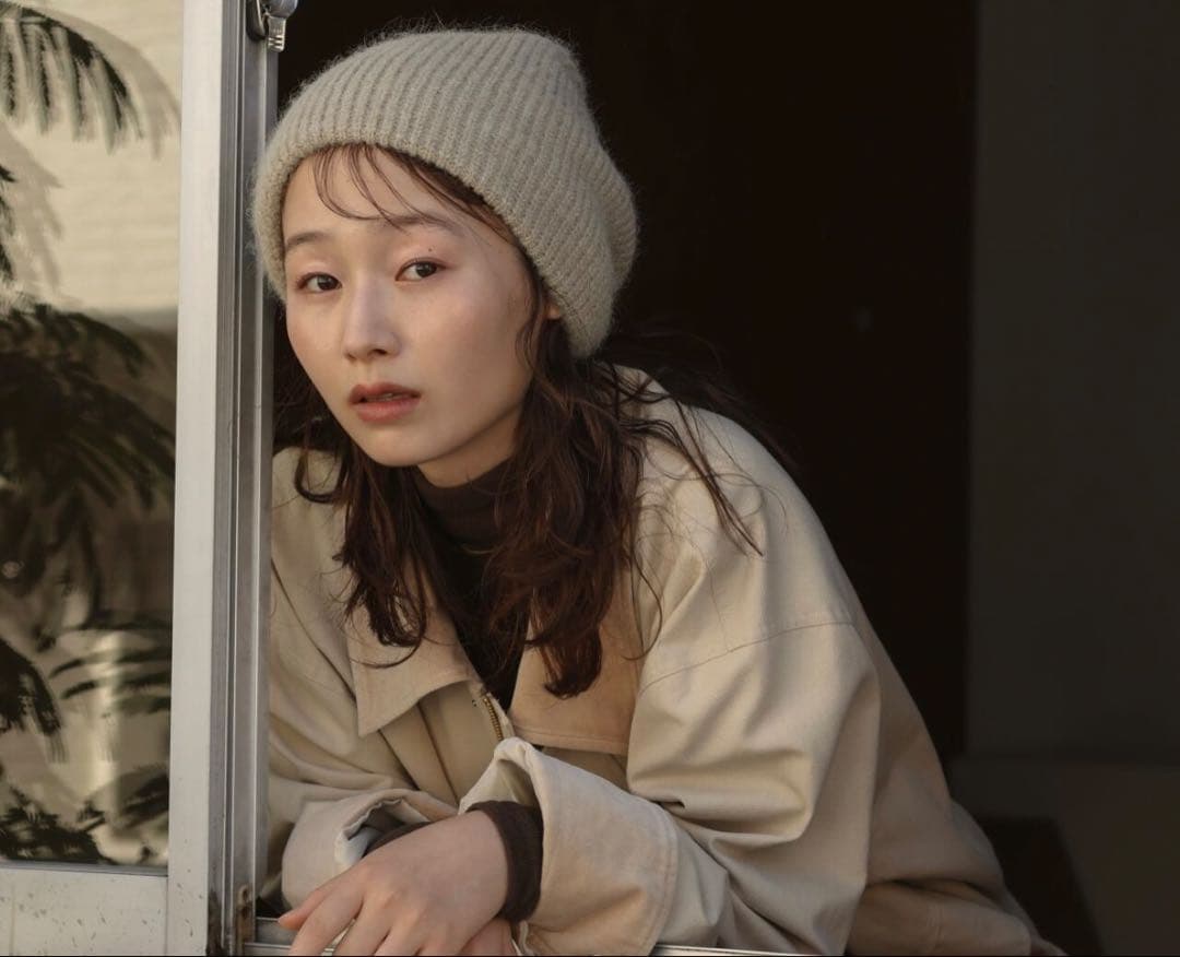 新品未使用⭐︎タグ付　CALME loose fit beanie ivory