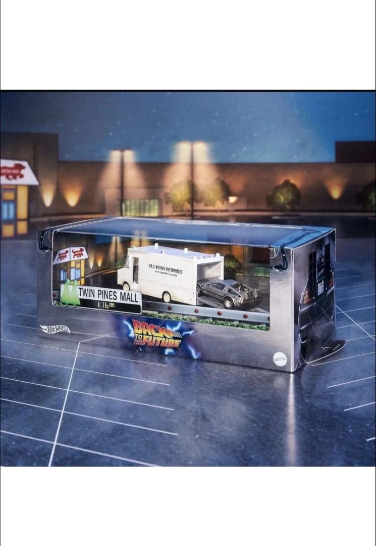 ホットウィール SDCC BTTF デロリアン。