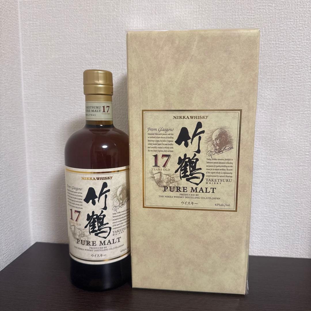 竹鶴17年 700ml 箱付