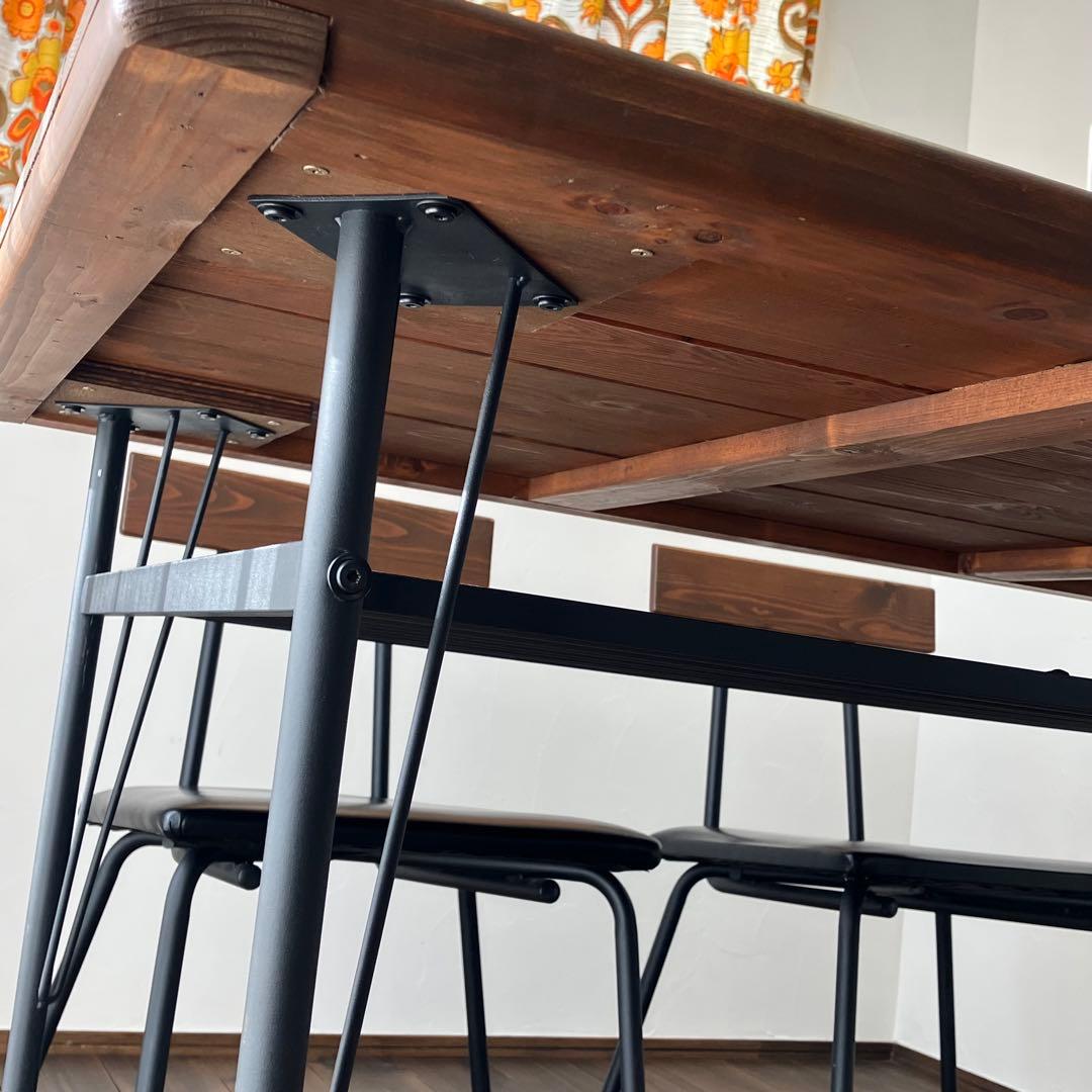 【ワイケレ様】ダイニングセット　テーブル、椅子、ベンチ