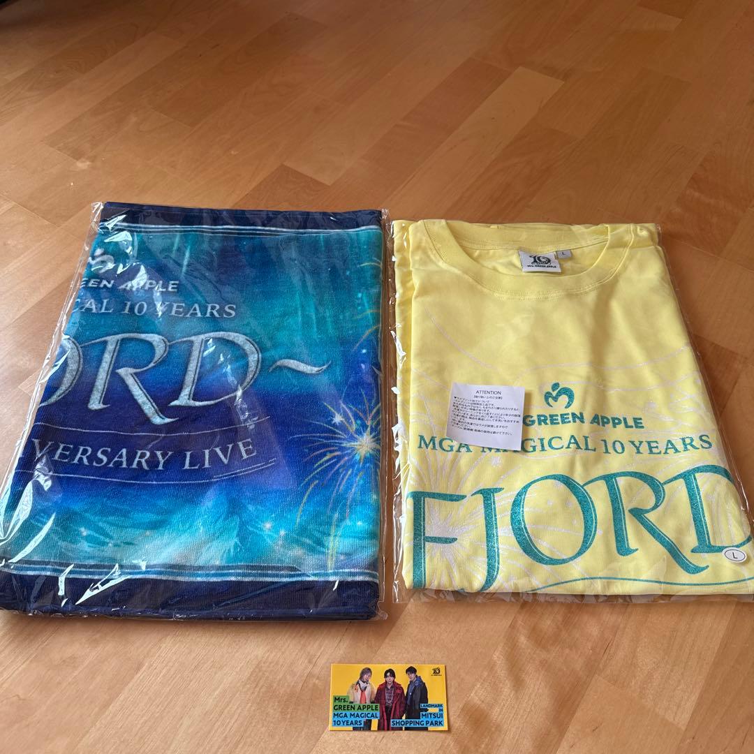 Mrs. GREEN APPLE MAGICAL Tシャツ Lサイズ　タオル