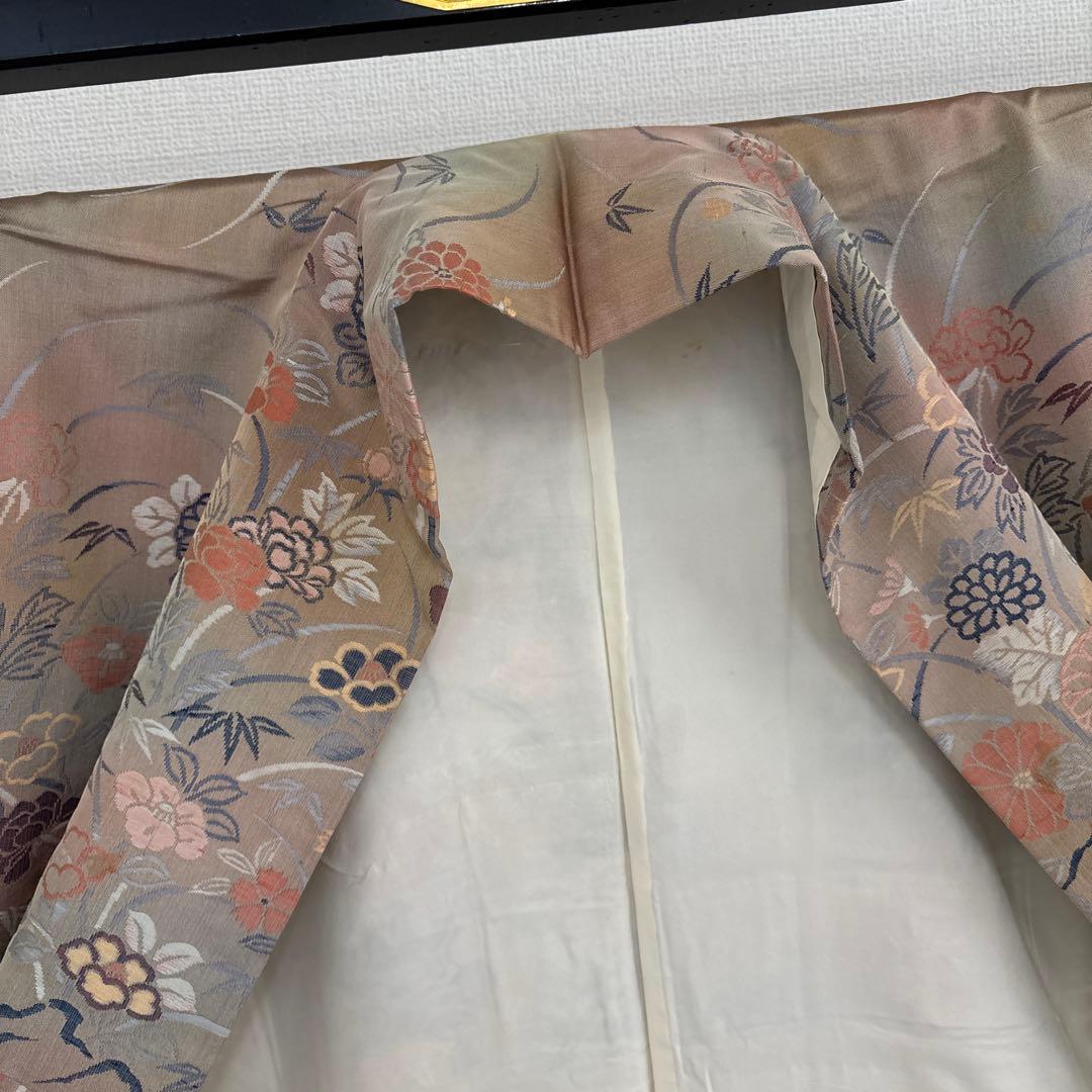 ねこねこ55様　AK-4748 絵羽紬 菱屋六右衛門 光沢ある紬