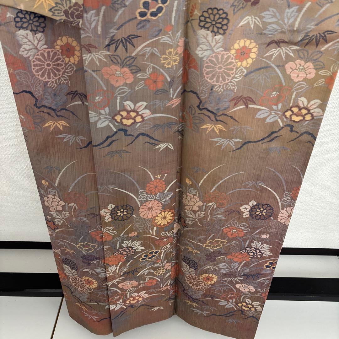 ねこねこ55様　AK-4748 絵羽紬 菱屋六右衛門 光沢ある紬