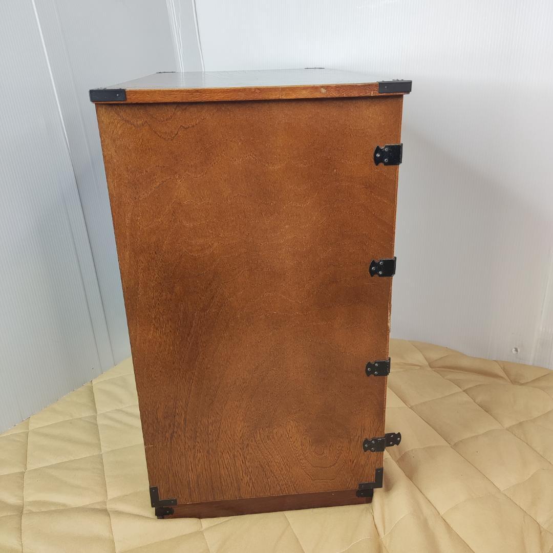 希少 鍵付き　箪笥 裁縫箱 木箱 からくり 隠し有り 古道具 和ダンス レトロ