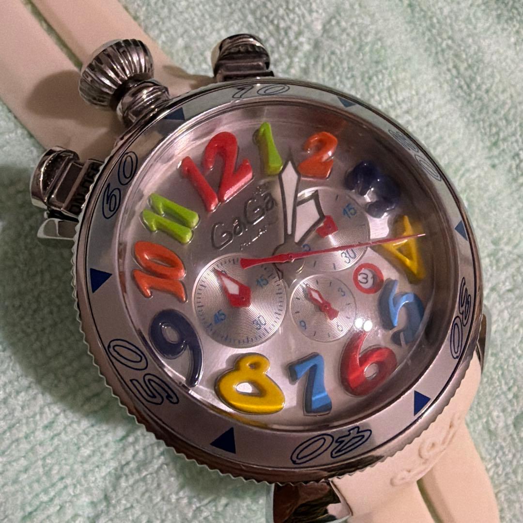 りき　様　ガガミラノ　マヌアーレ　48mm クロノグラフ
