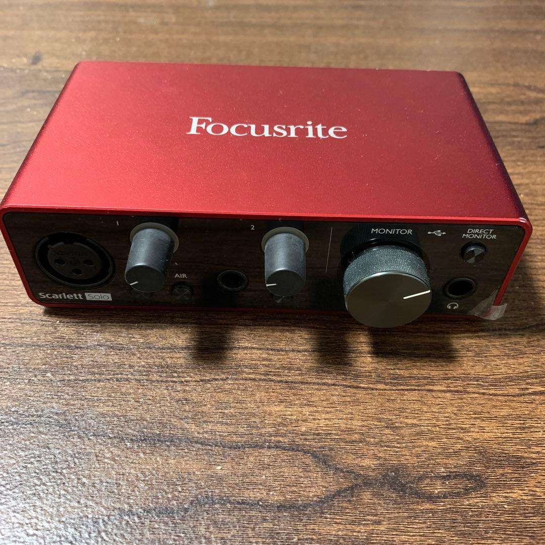 専用　Focusrite Scarlett Solo gen 3