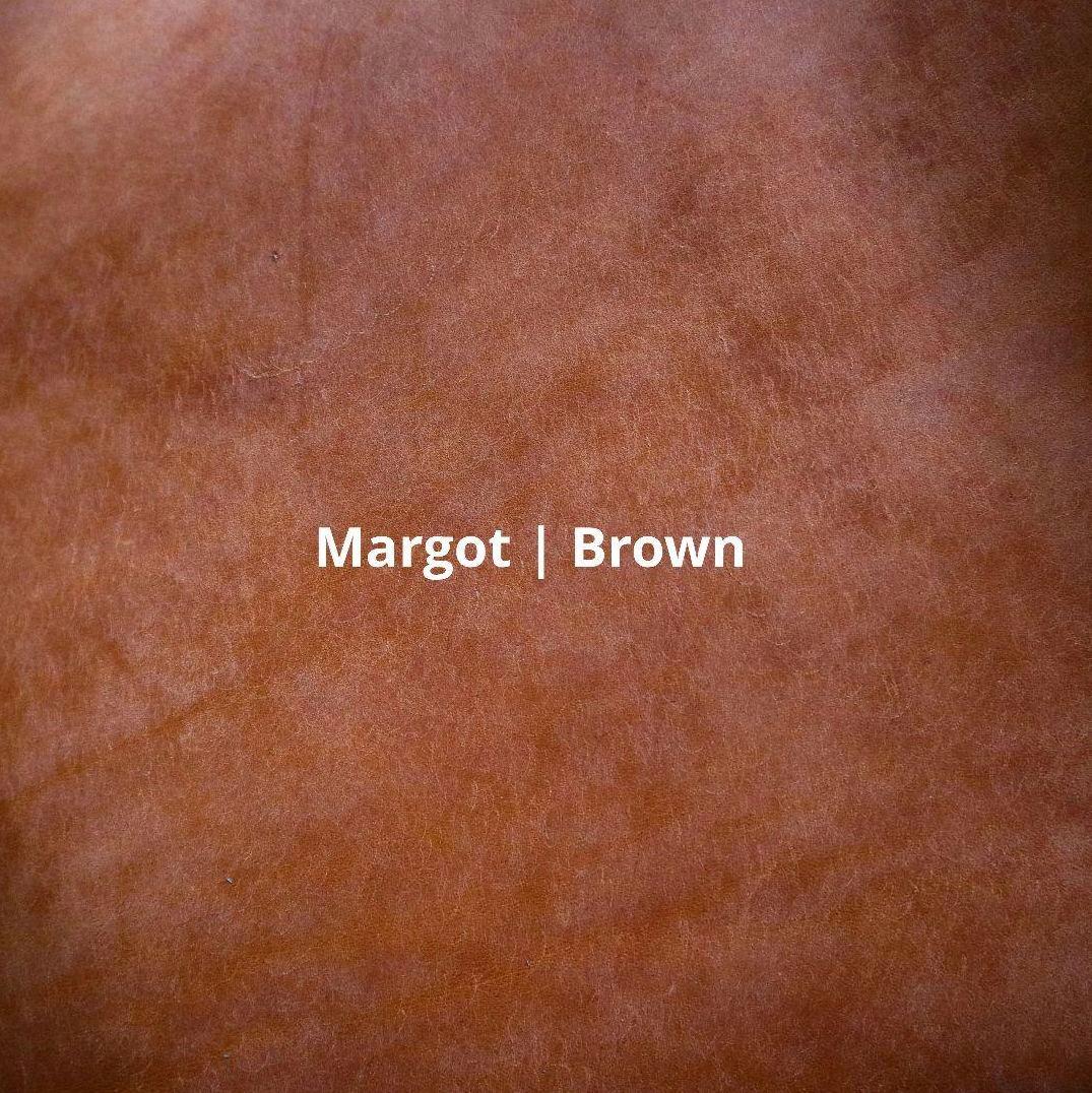 【みーちゃん(^^)　三つ折り財布　マルゴーブラウン】