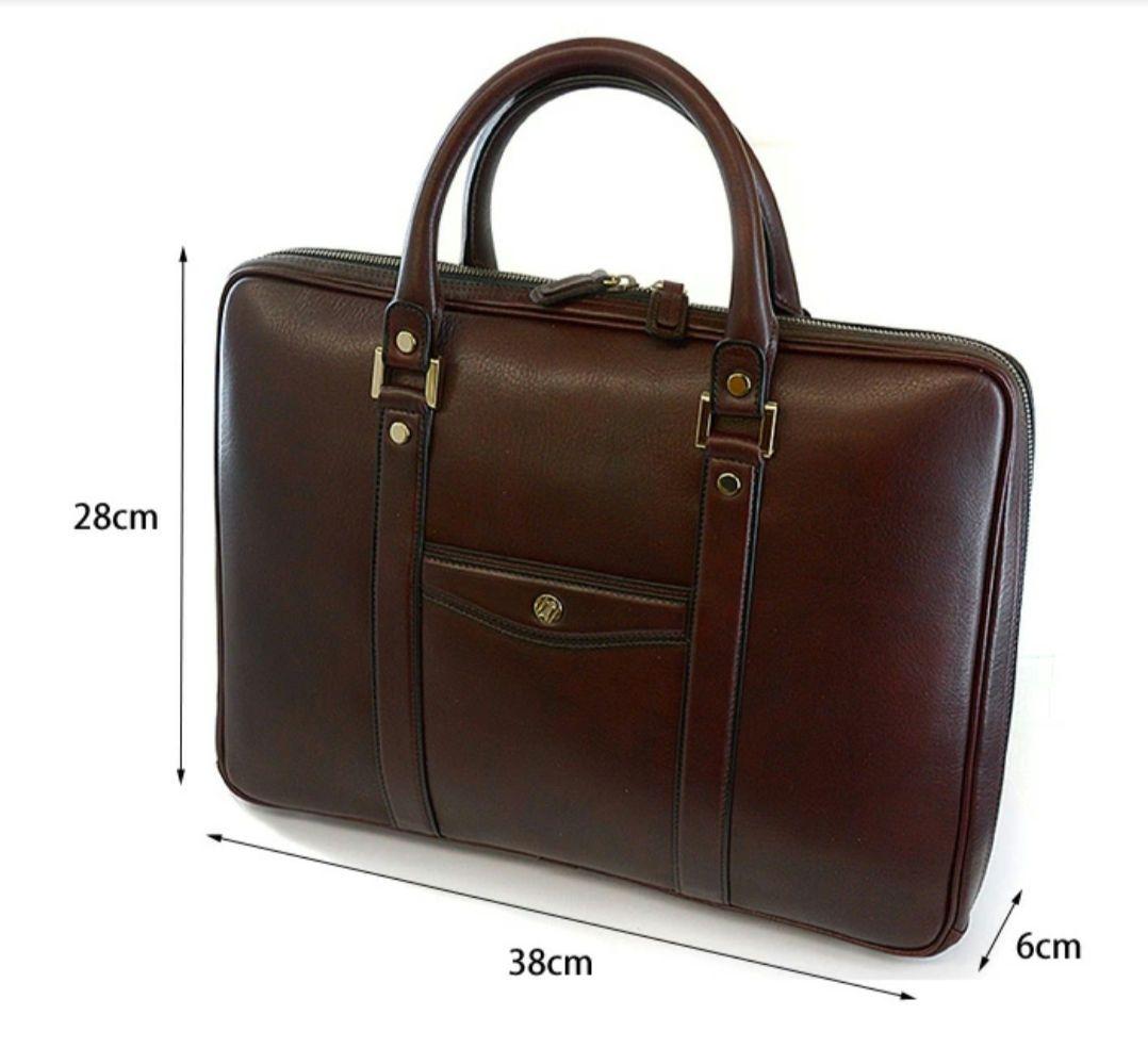 ☆美品☆GOLD PFEIL レザービジネスバッグ A4　本革　メンズ　ワイン