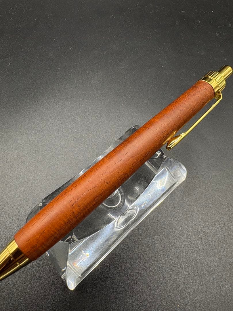 520超極上　サイアミーズローズウッド　シアメース　　木軸シャーペン　ボールペン