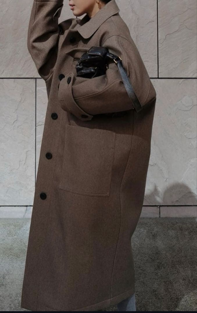 マチャット　今期2025AW ボンディングオーバーコート