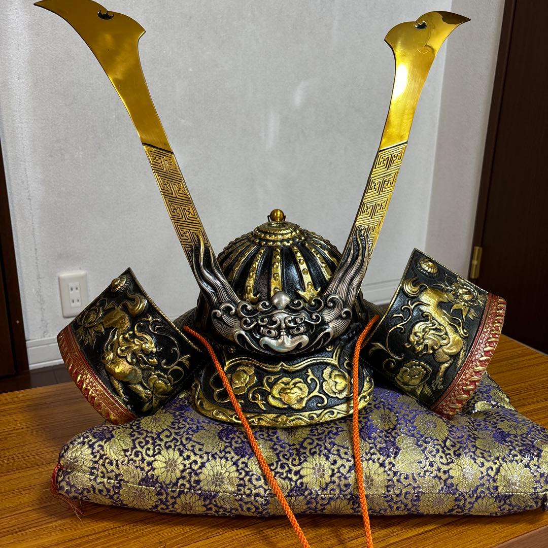 出世兜　座布団付き