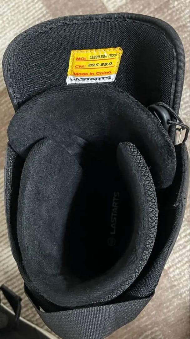 【LASTARTS】ブラック スノーボードブーツ 28.5~29 cm