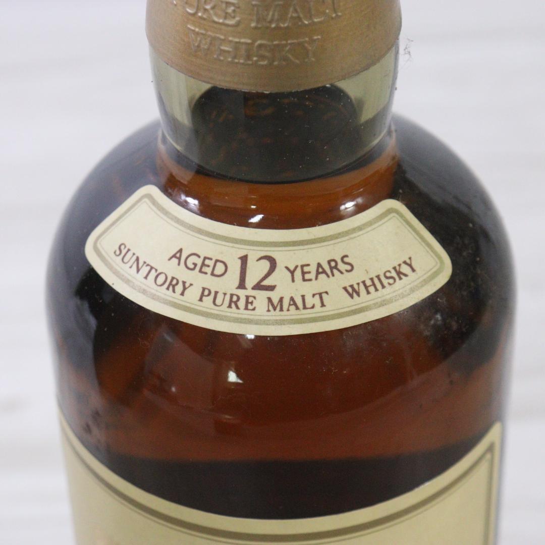 ◆未開栓 ウイスキー サントリー 山崎 12年 ピュアモルト 750ml　43%