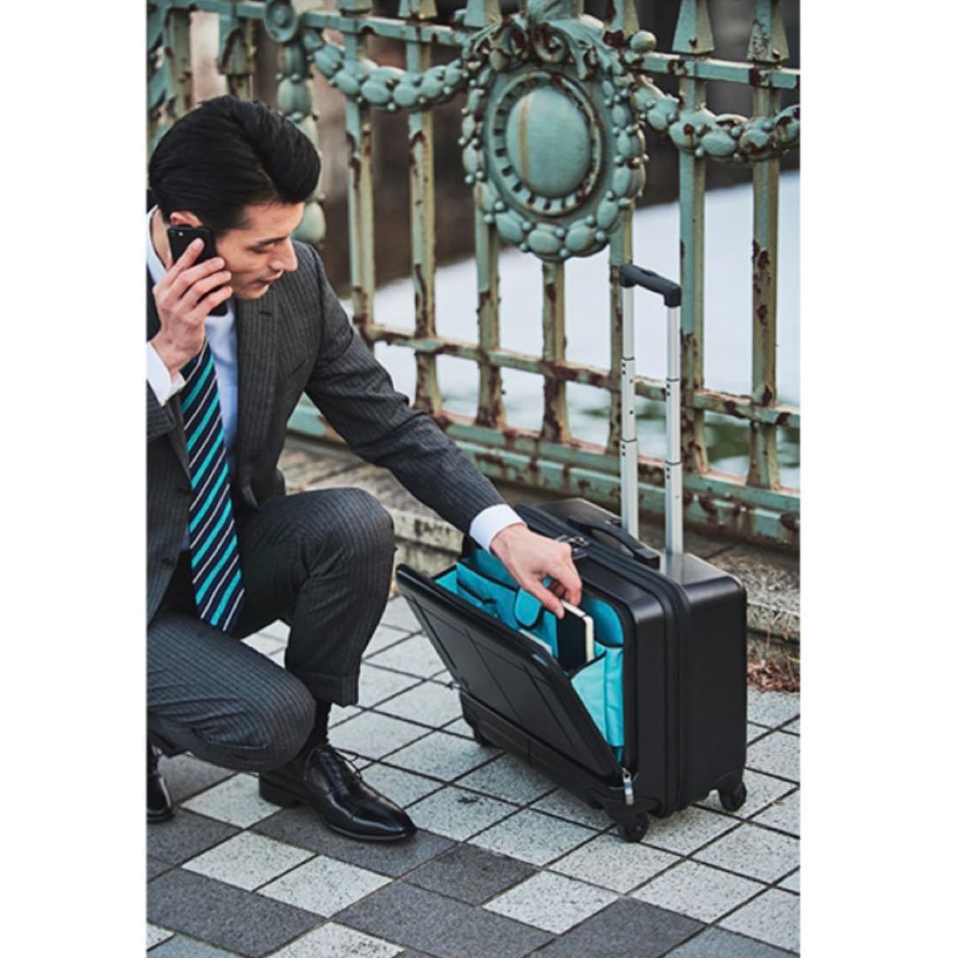 [プロテカ] スーツケース 日本製 マックスパスビズ 37L 定価78,100円