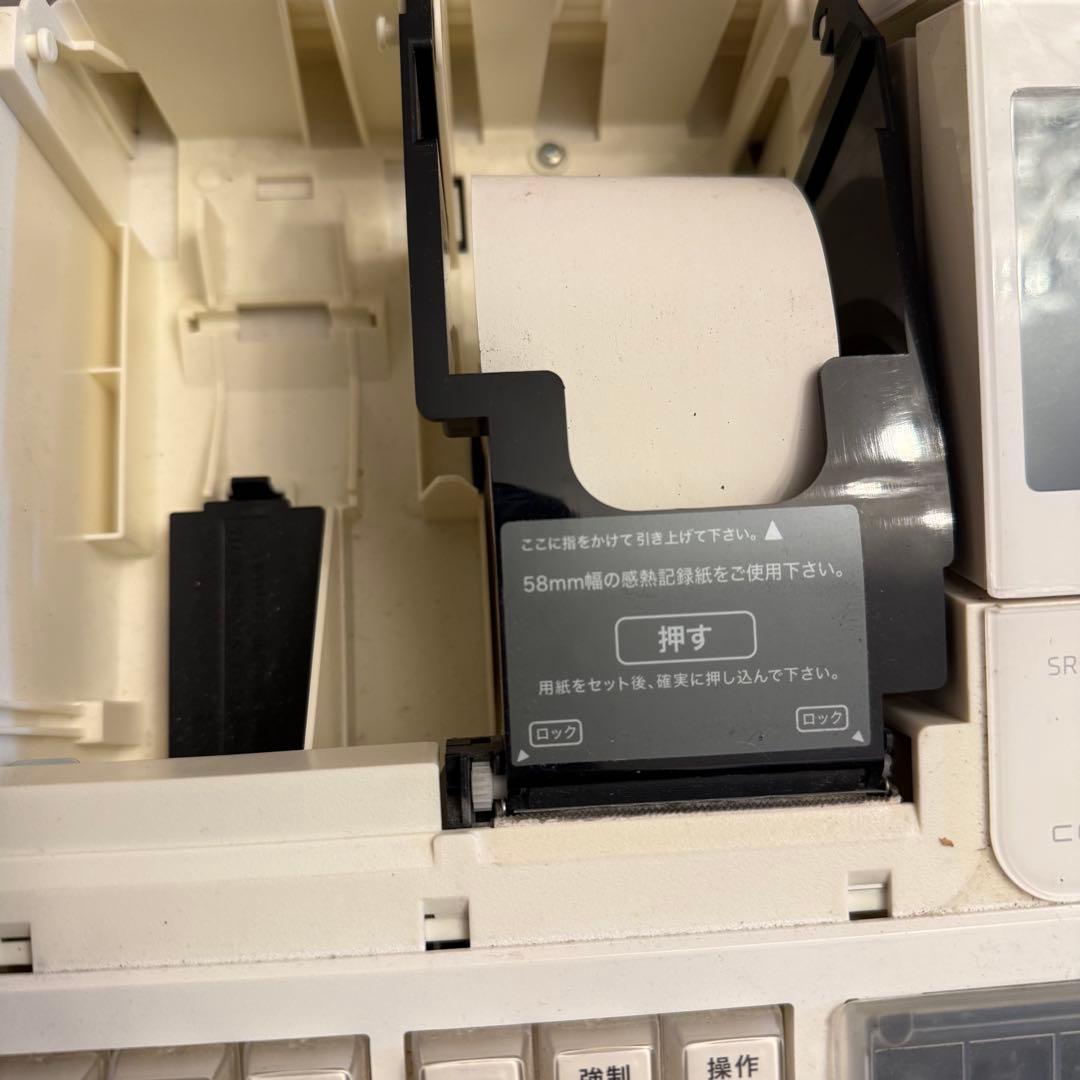 CASIO 電子レジスター SR-C550-4SWE 業務用