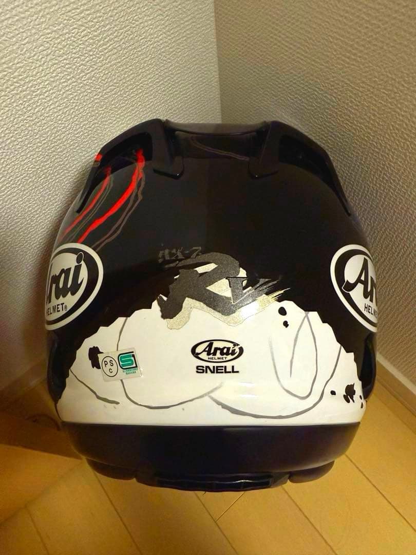 Arai フルフェイスヘルメット 黒赤